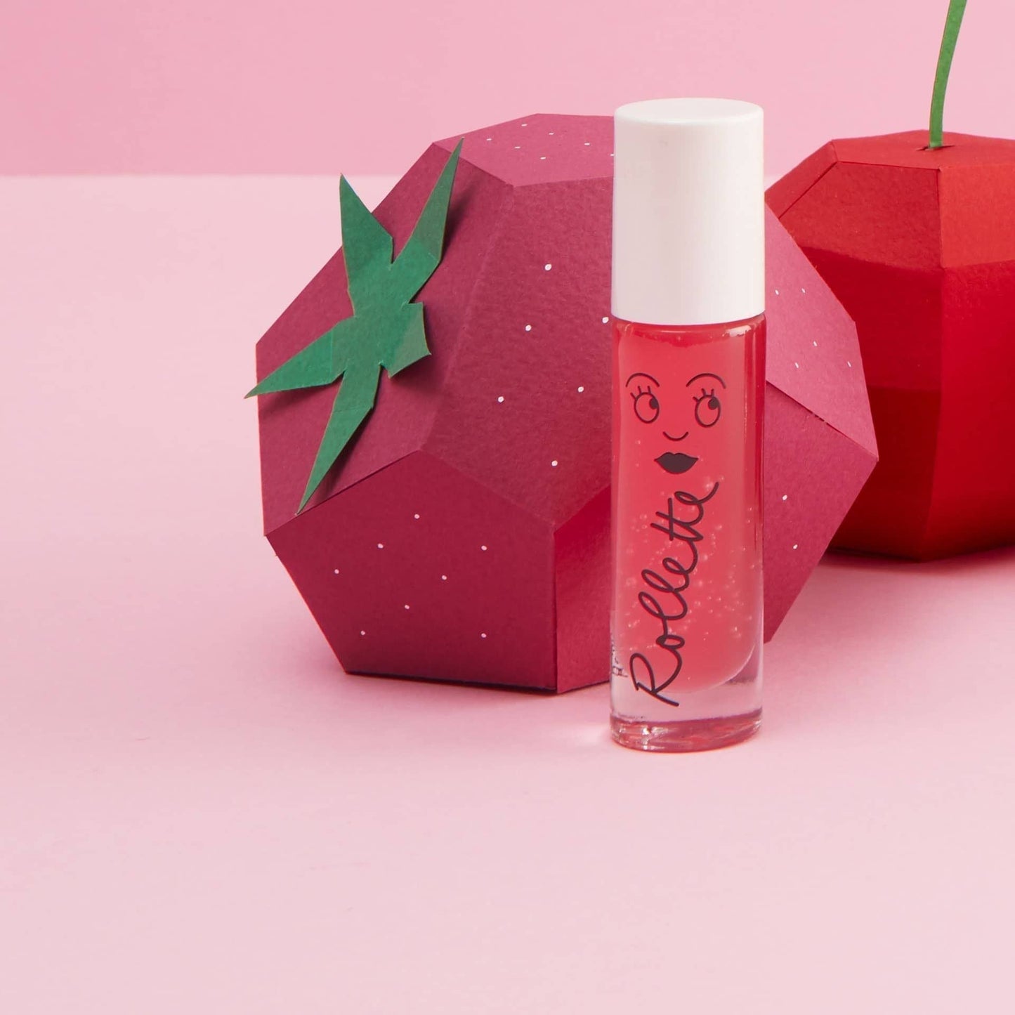 Raspberry Rollette Lip Gloss for Kids