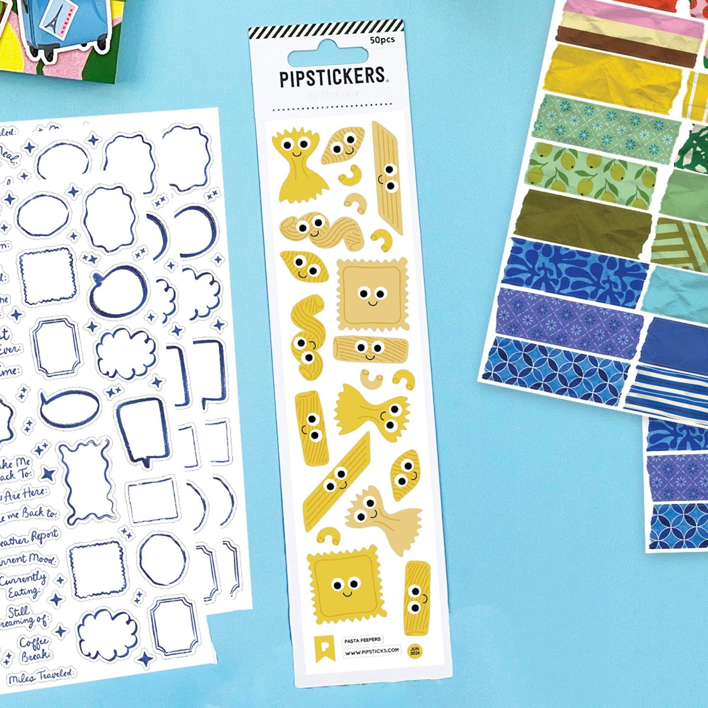 Pasta Peepers Googly Eyed Stickers