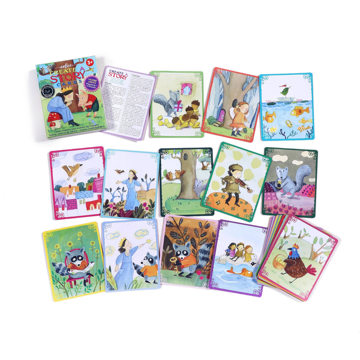 Create a Story Cards - Mystery in the Forest