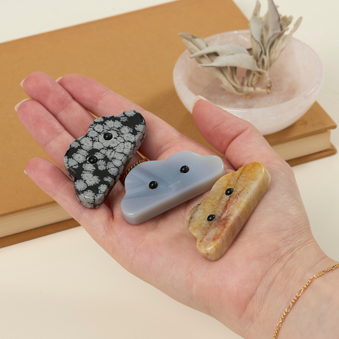 Crystal Cloud Pet Rock