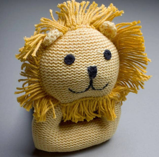 Organic Lion Rattle by Estella NYC