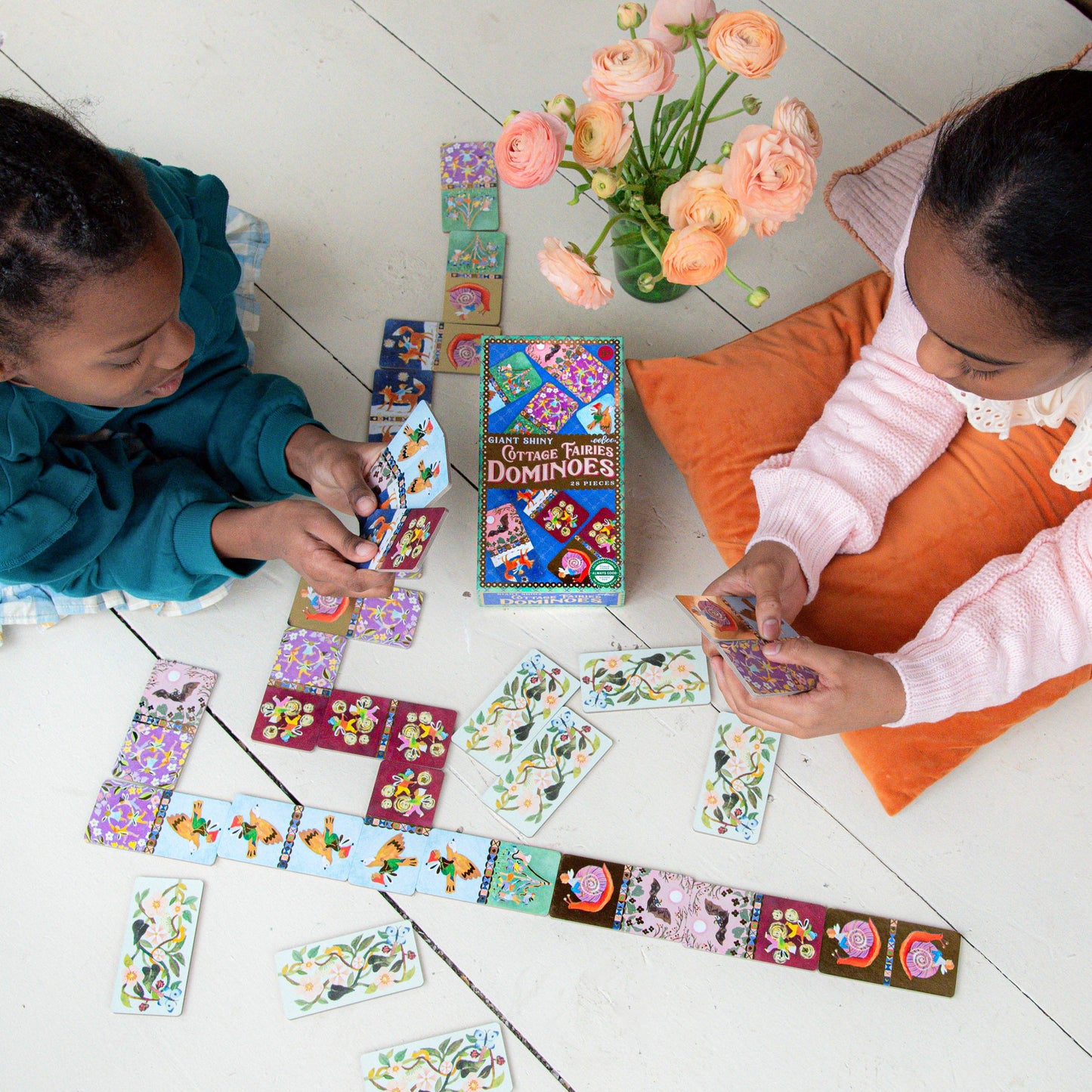 Cottage Fairy Giant Shiny Dominoes