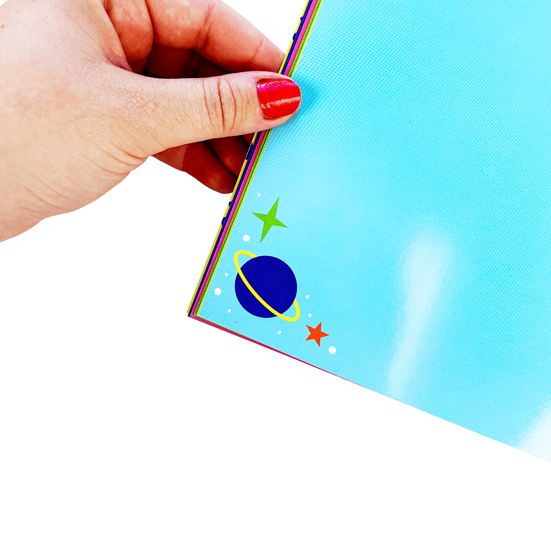 Colorful Cosmos Sticker Collector