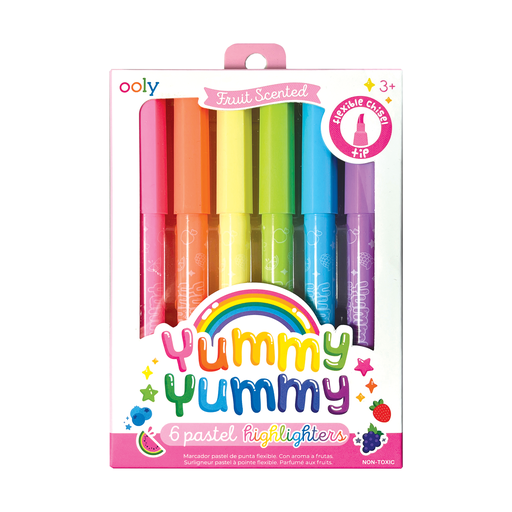 Yummy Yummy Scented Highlighters - Set of 6