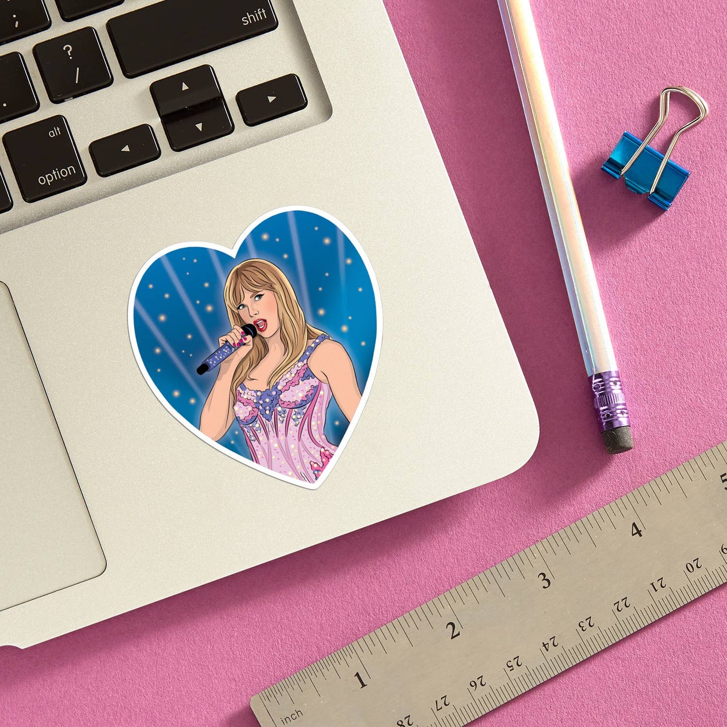 Greatest Era Heart Die Cut Sticker