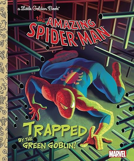 Trapped by the Green Goblin! Little Golden Book