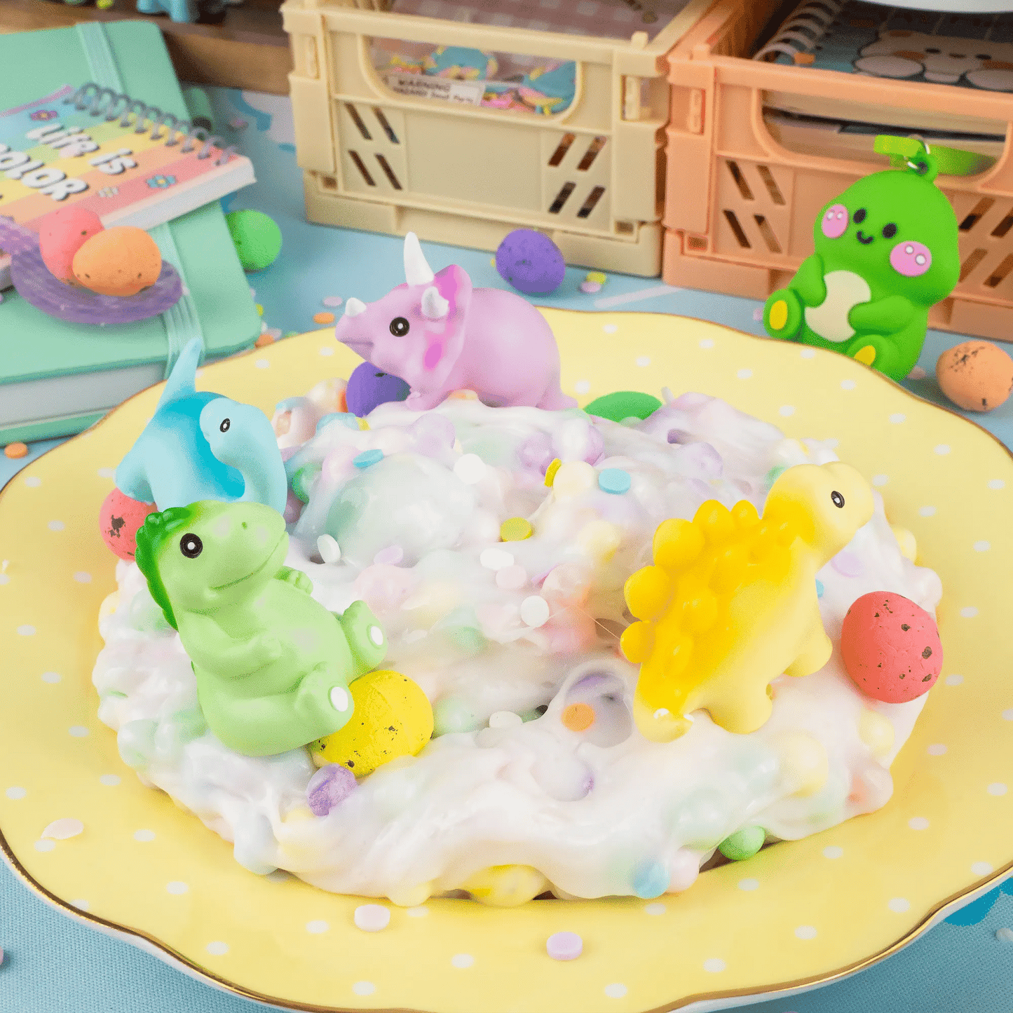 Dino Cereal Crunchy Slime