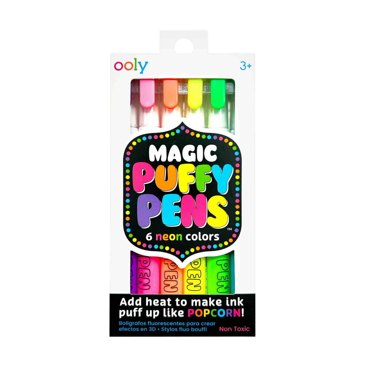 Magic Puffy Neon Pens by OOLY