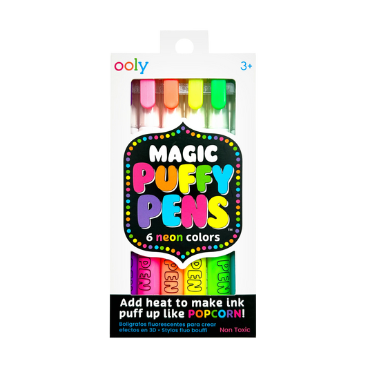 Magic Puffy Neon Pens by OOLY