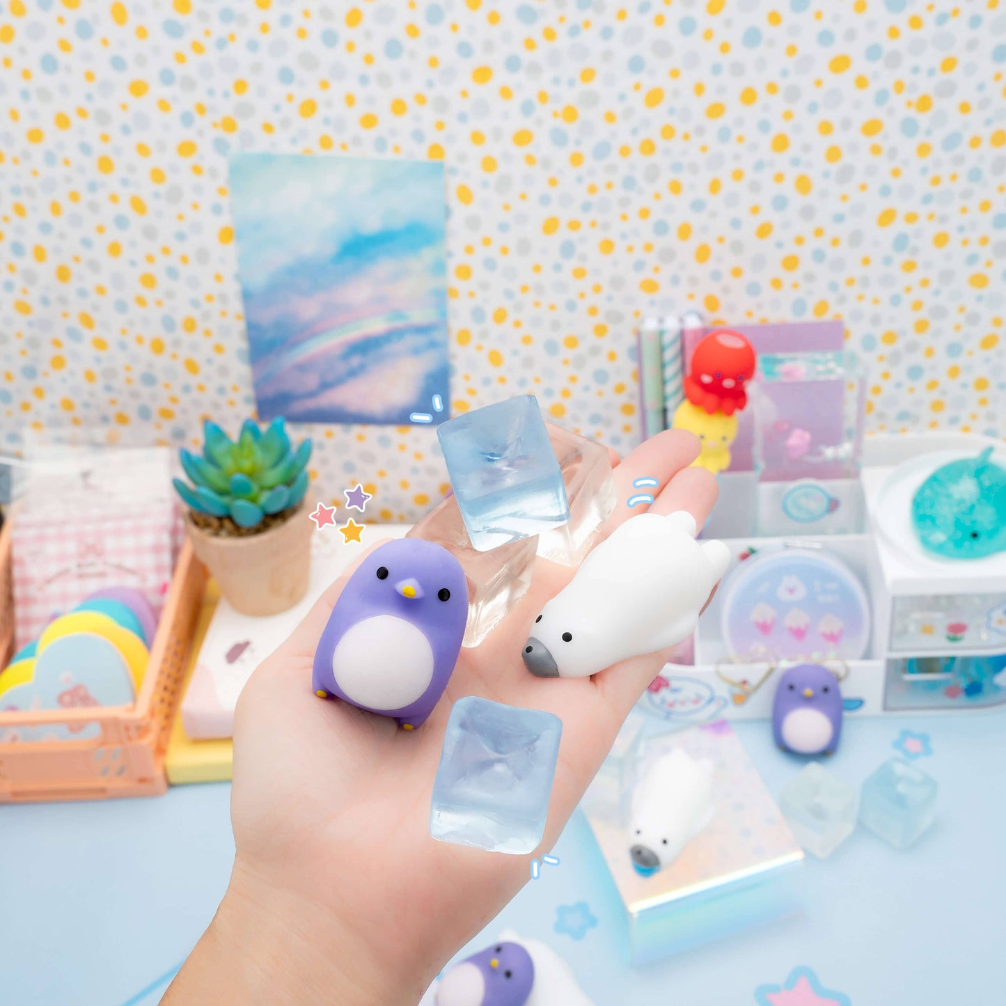 Gummy Polar Plunge Sensory Squishy Toy (Asst Styles)