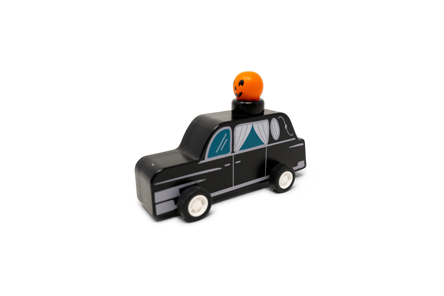 Pull Back Hearse Car with Spooky Guys