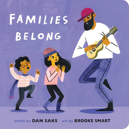 Families Belong Board Book