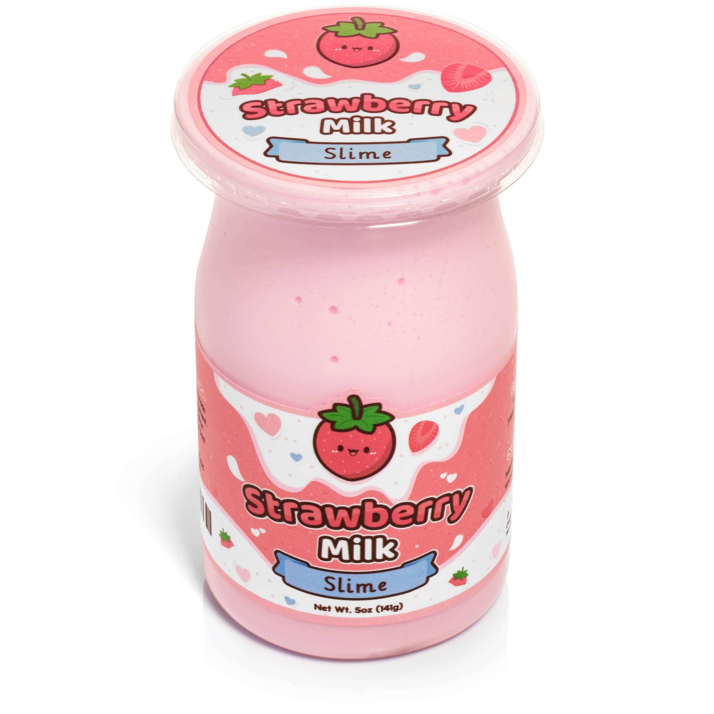 Strawberry Milk Glossy Slime by Kawaii Slime Company