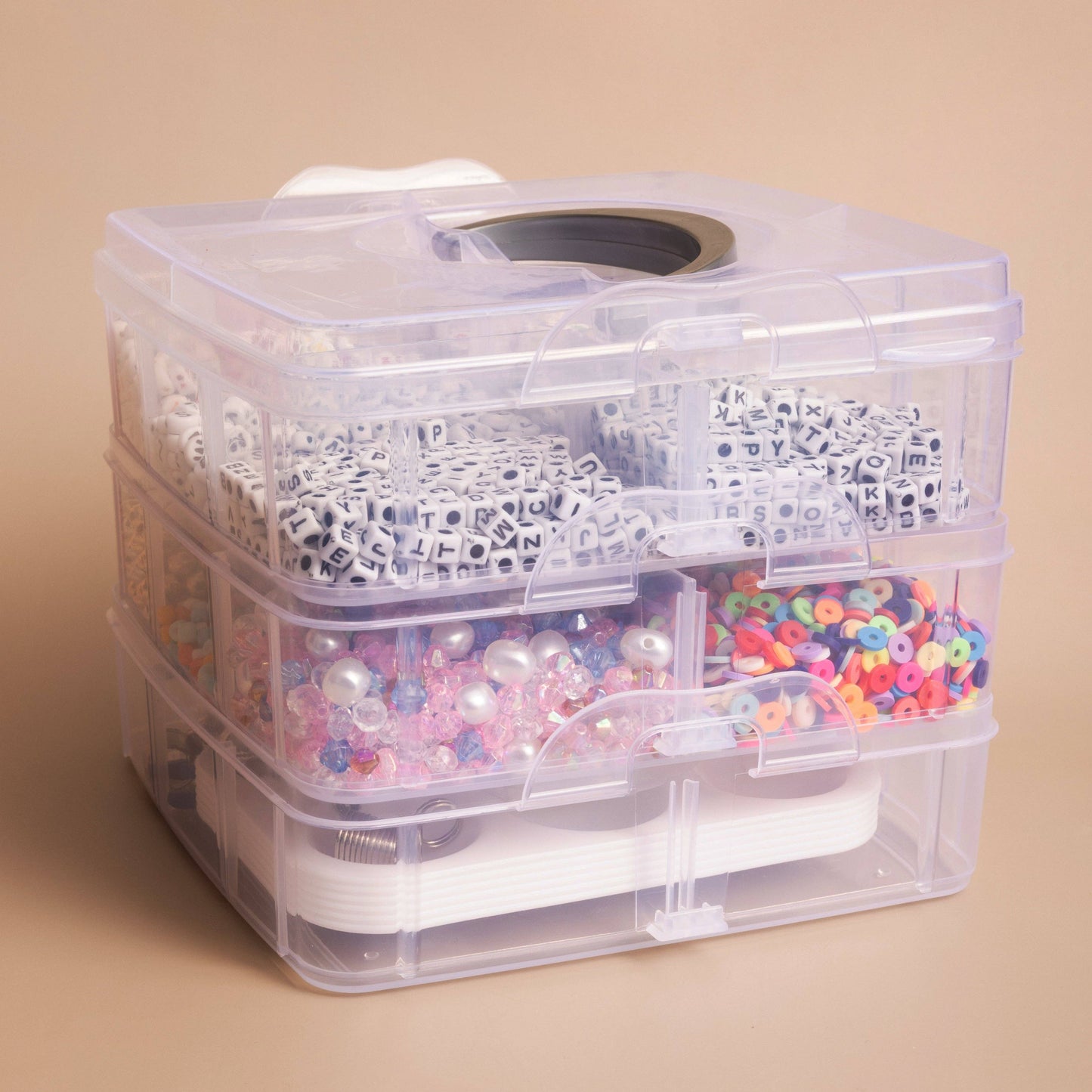 DIY Jewelry Letter Bead Party Kit, Over 5700 Pieces