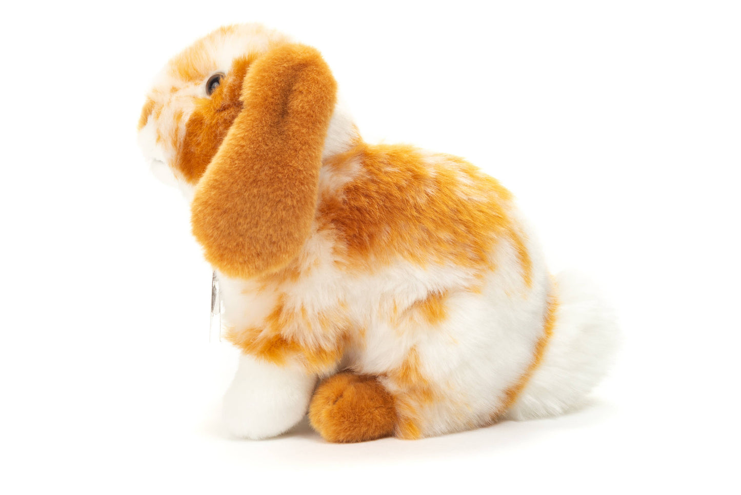 Bunny sitting light brown/white piqued 20 cm - plush toy - S