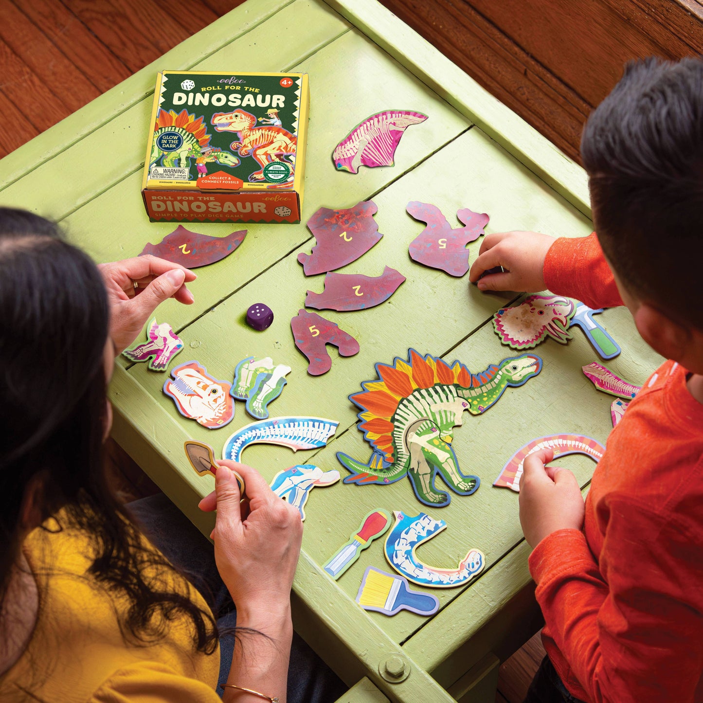 Roll for the Dinosaur Dice Game