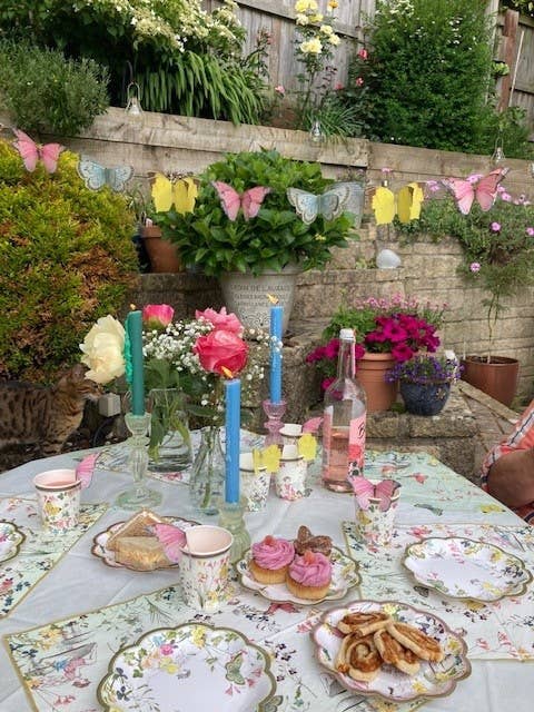 Paper Butterfly Bunting Decoration