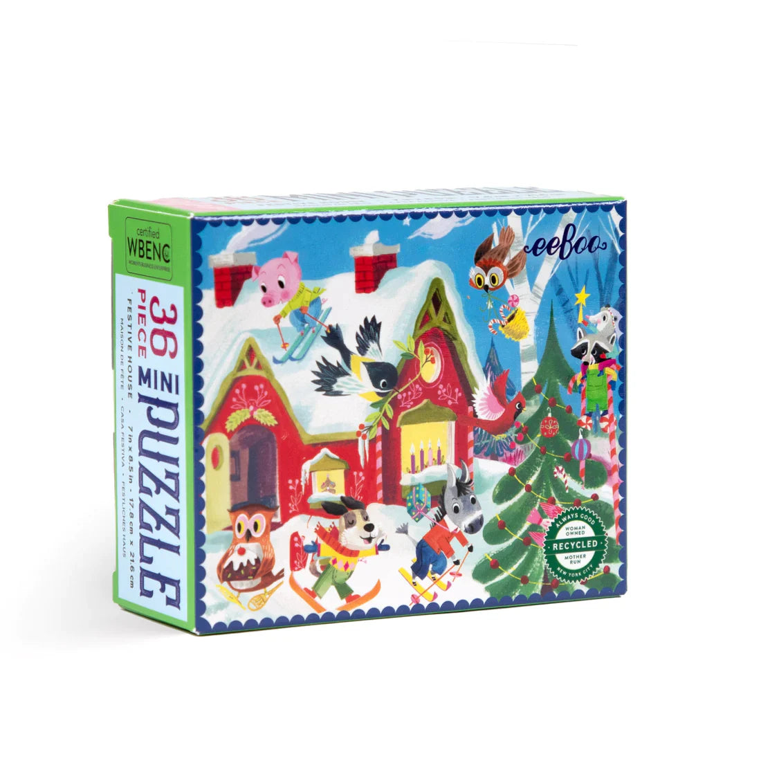 Mini Puzzle Holiday 36-Piece - Assorted