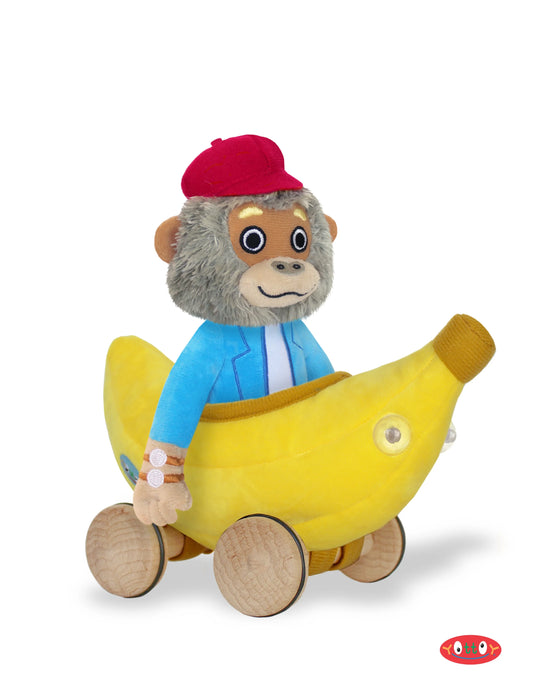 Bananas Gorila with Banana Mobile Soft Toy