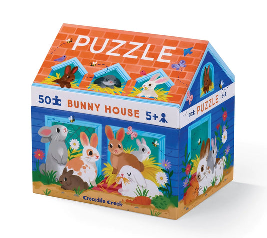 Bunny House 50 Piece Puzzle