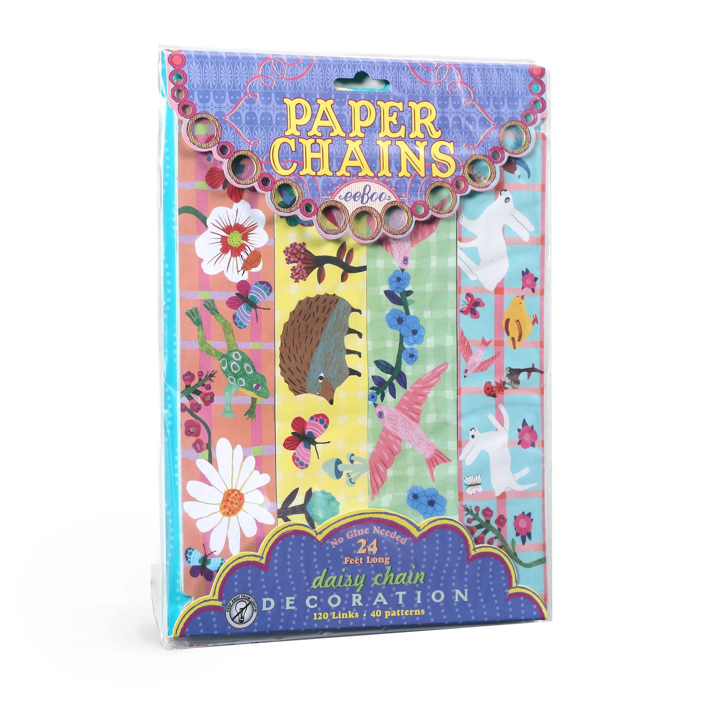 Springtime Paper Chain by eeBoo