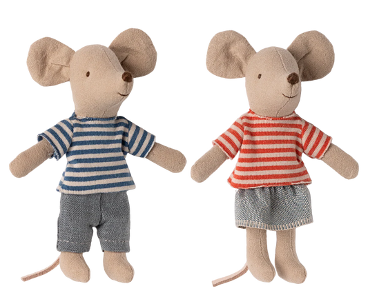 LouiMax & Stella, Little Sister and Brother Mice by Maileg