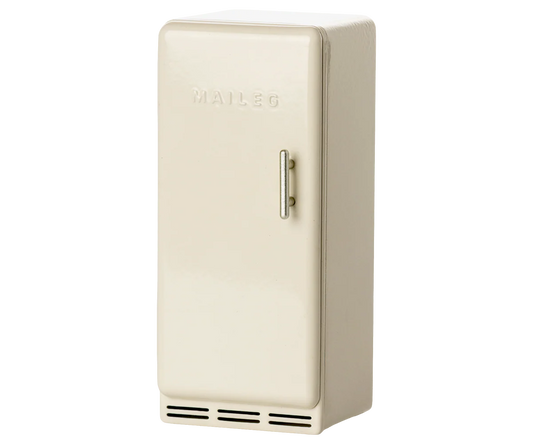 Metal Refrigerator (Off White), Mouse, by Maileg