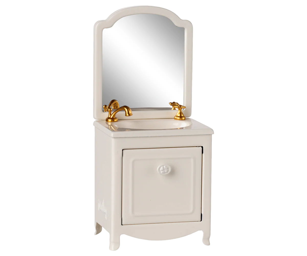 Sink Dresser, Mouse, Off White