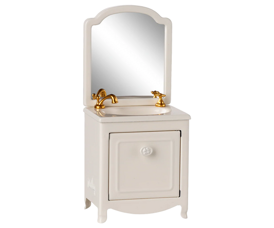 Sink Dresser, Mouse, Off White