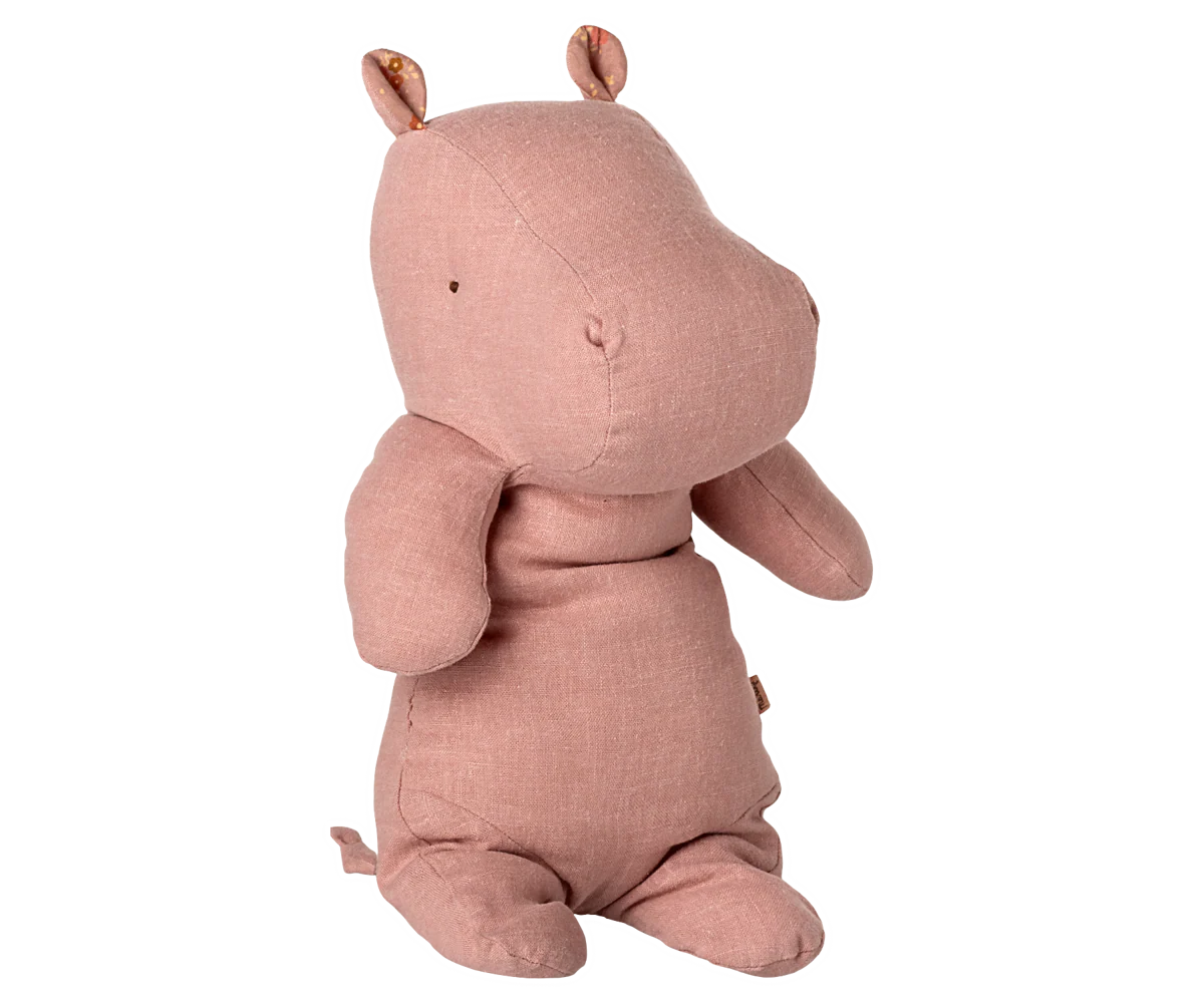 Medium Hippo, Rose, by Maileg