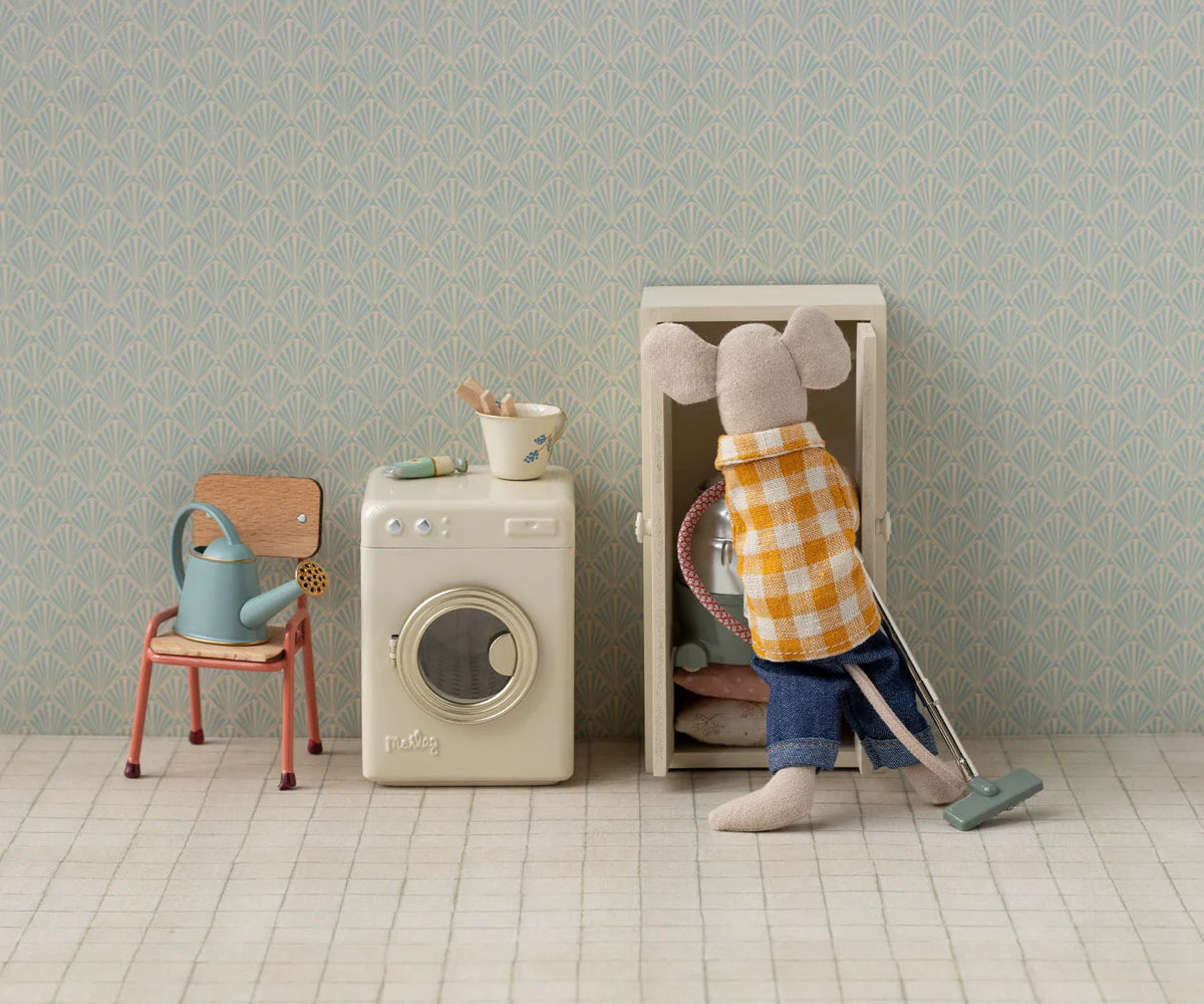 Washing Machine, Mouse, Off White