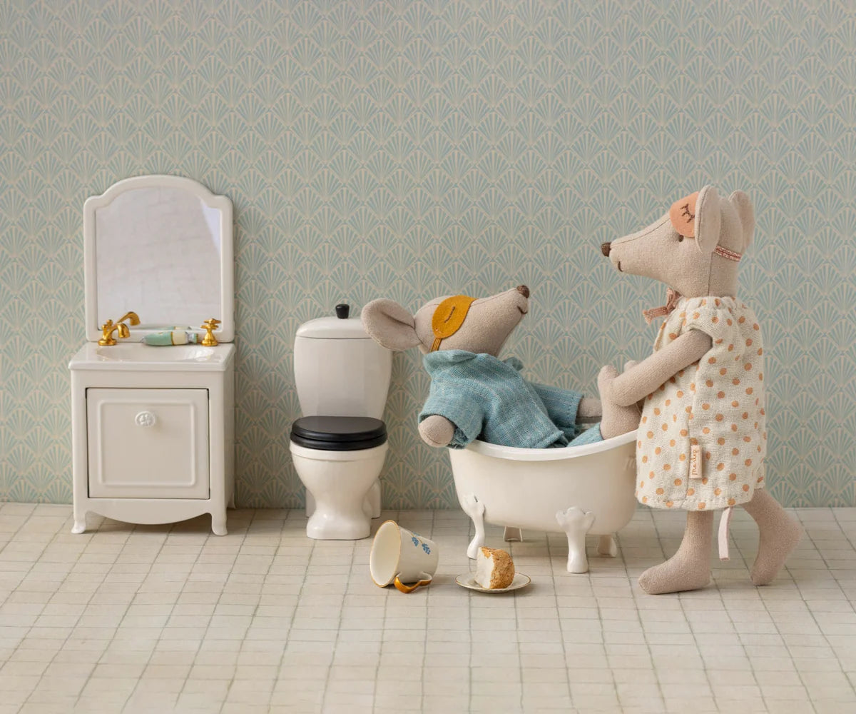 Sink Dresser, Mouse, Off White