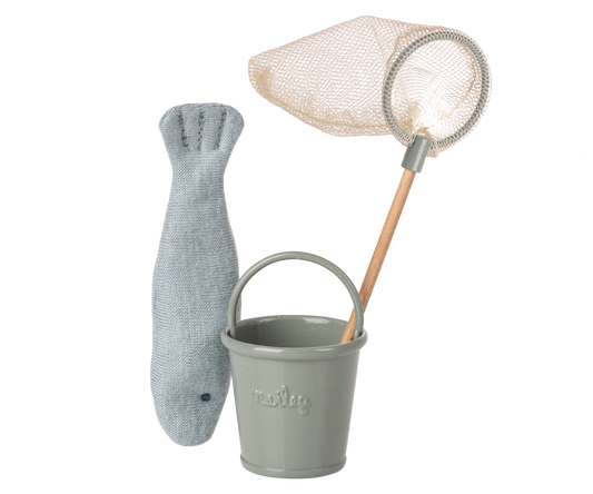Fishing set, Mouse by Maileg