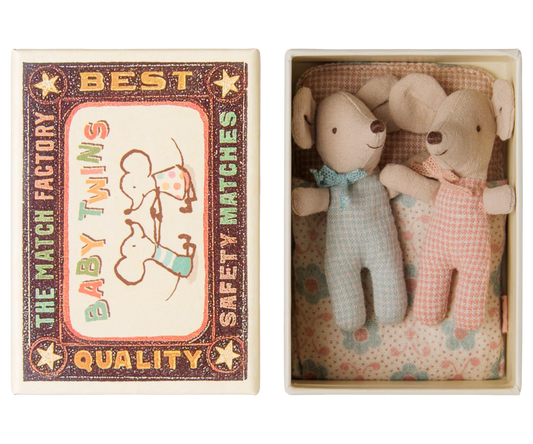 Baby Twins in Matchbox, Checker