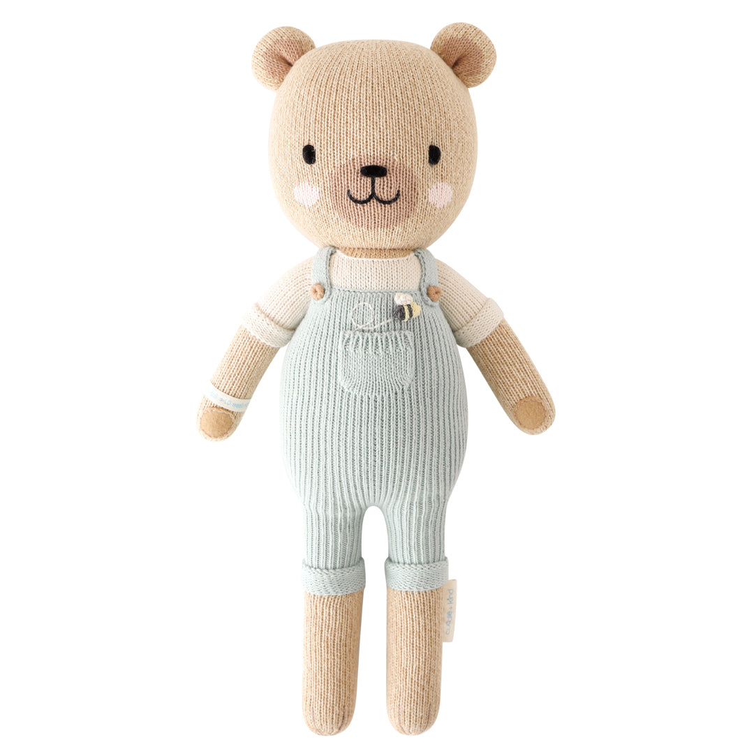 Charlie the Honey Bear Knit Doll - Cuddle + Kind