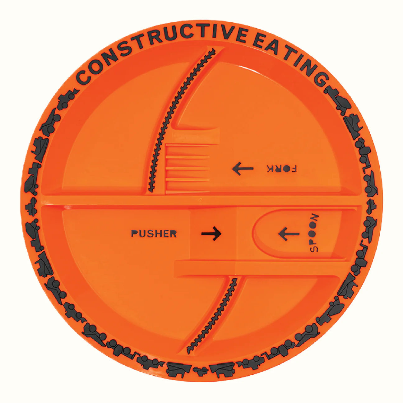 Construction Plate - Constructive Eating