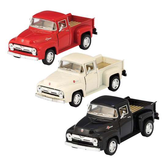 Diecast 1956 Ford F-100 Pickup (Assorted Colors)