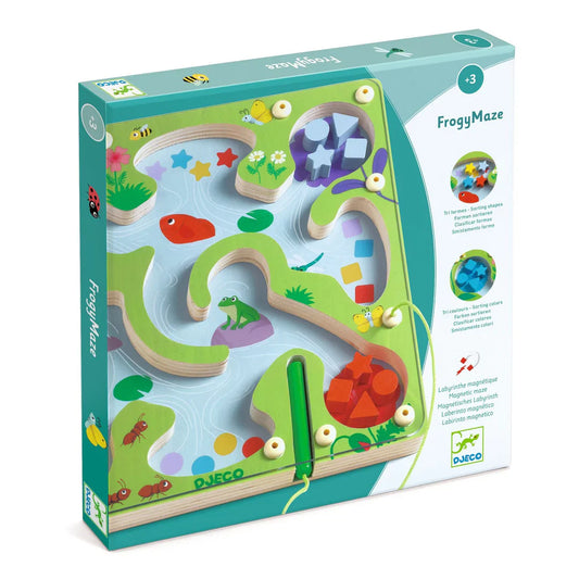 Frogy Maze with Magnetic Pen
