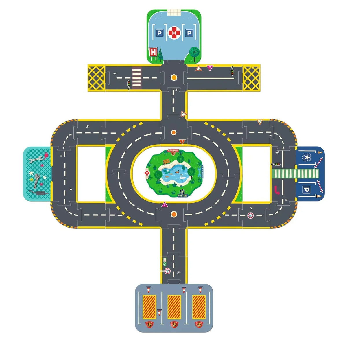 Crazy Motors: Puzzle'Up Ville