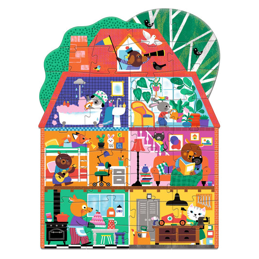 The Little Buddies' House - 36 Piece Puzzle