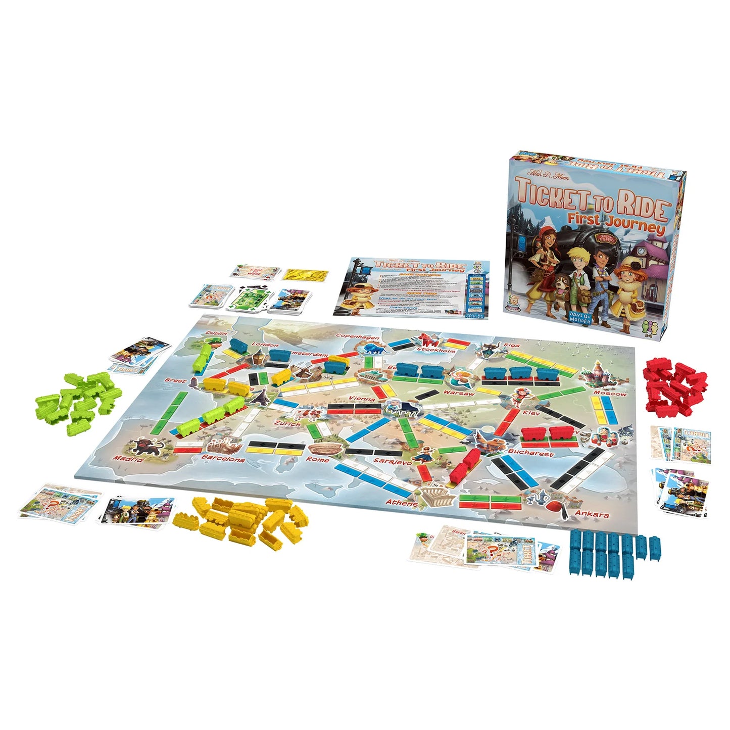 Ticket to Ride Game - First Journey