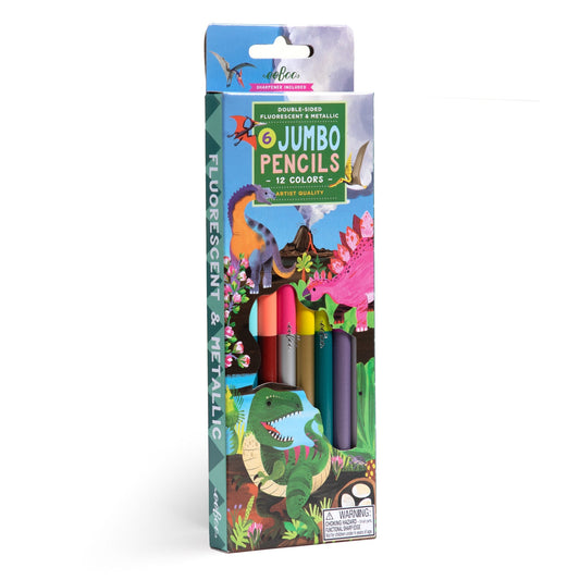 Dinosaur Jumbo Color Pencils