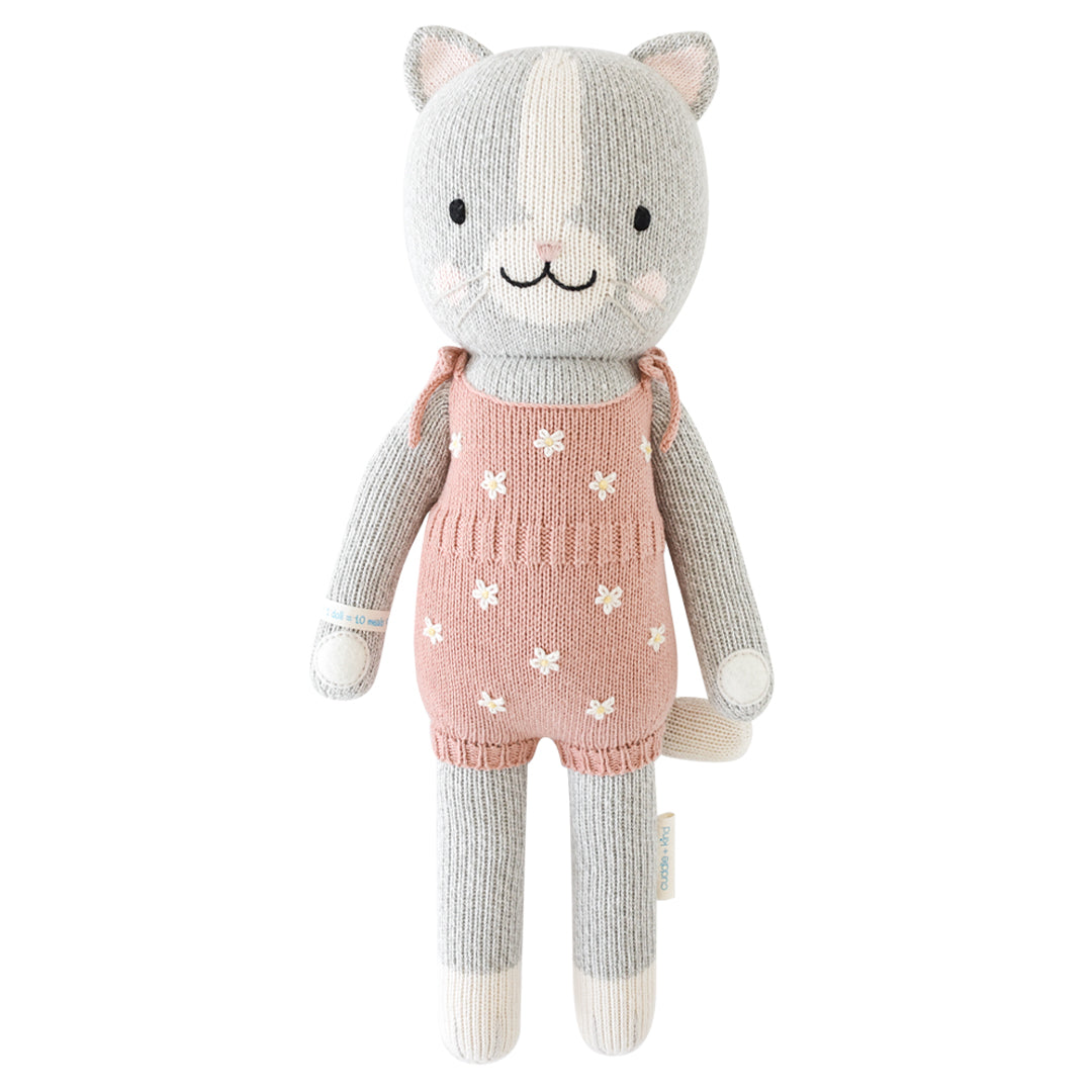 Daisy the Kitten Knit Doll - Cuddle + Kind