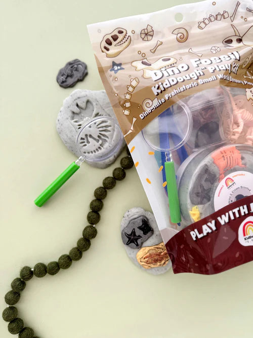 Dinosaur Fossil Dig KidDough Sensory Play Kit