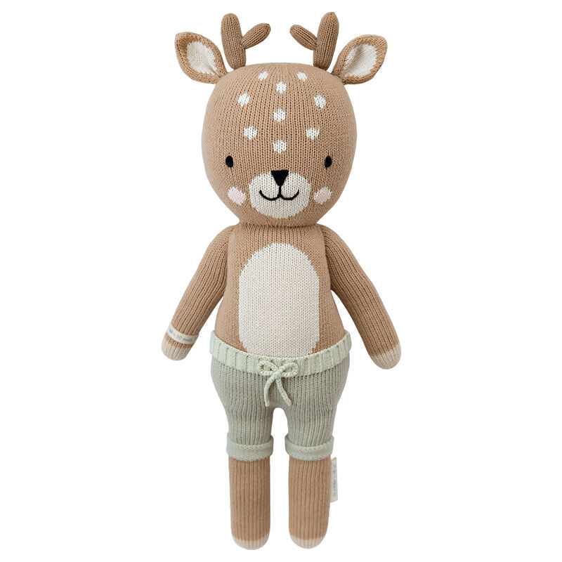 Elliot the Fawn Knit Doll - Cuddle + Kind