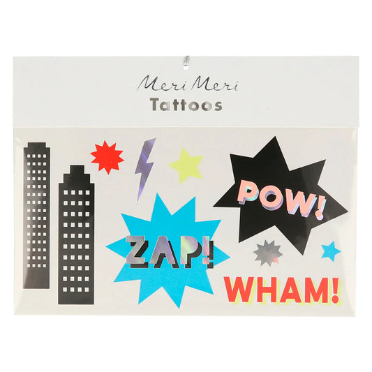 Temporary Tattoos - Superheroes