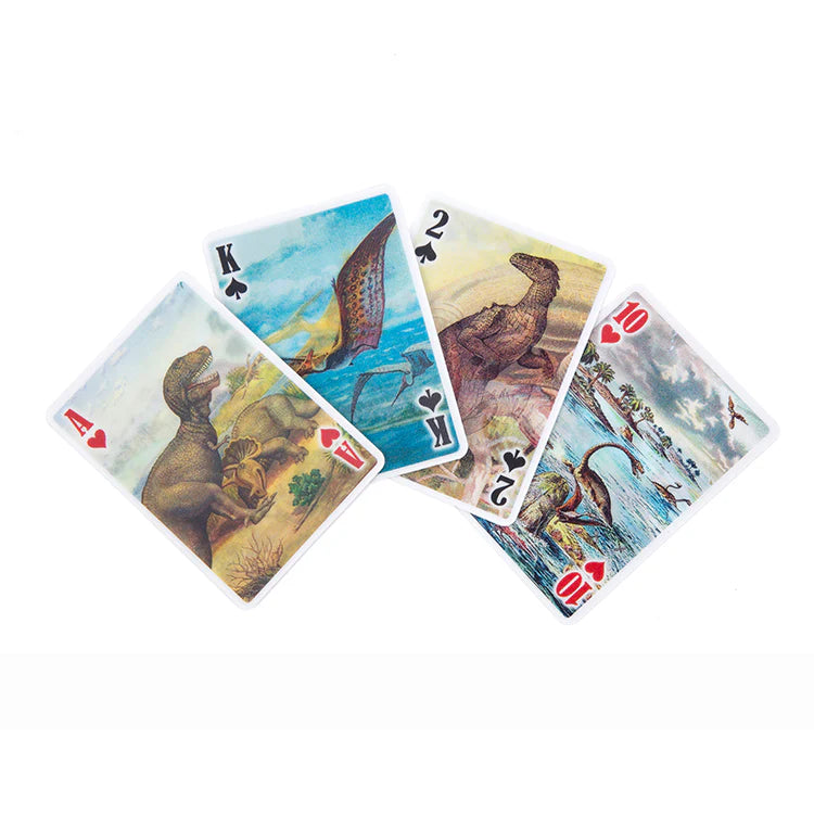 3-D Dino Playing Cards