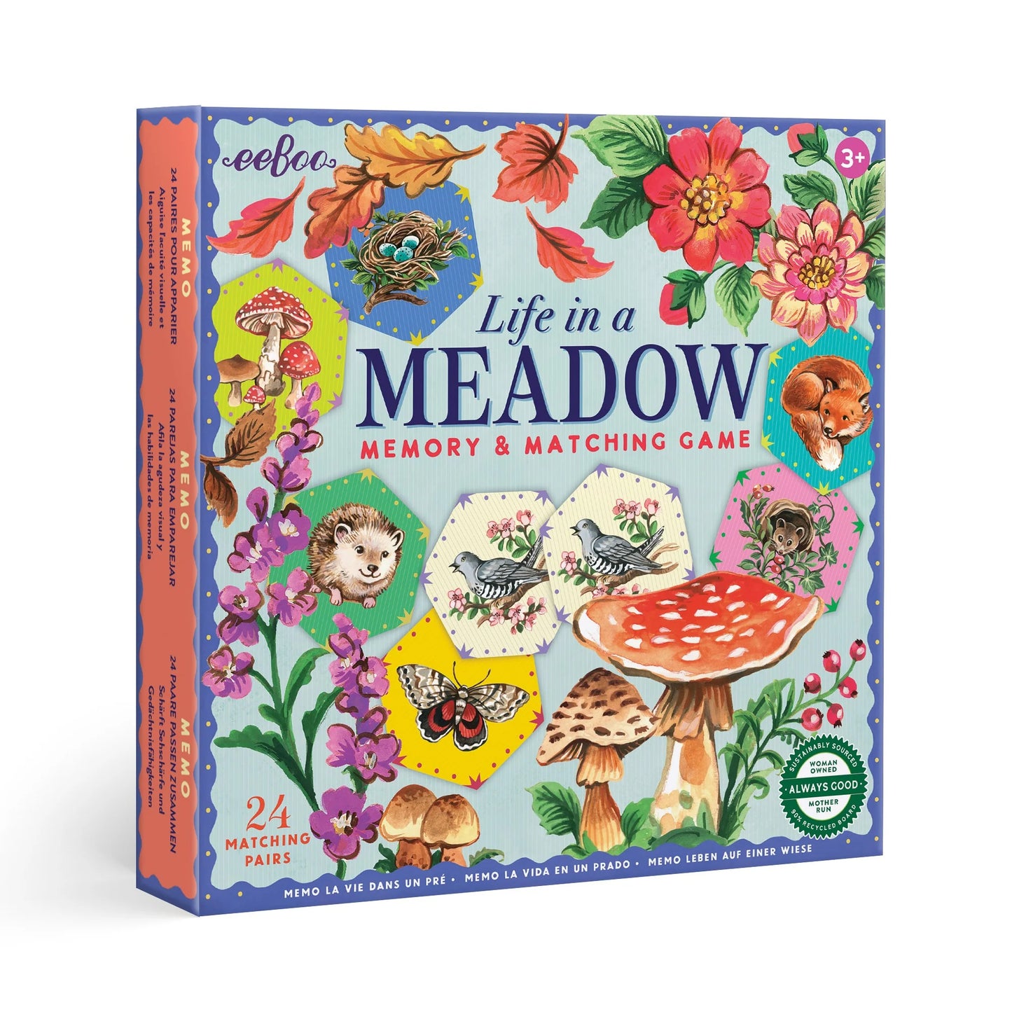 Life in a Meadow Memory & Matching Game by eeBoo