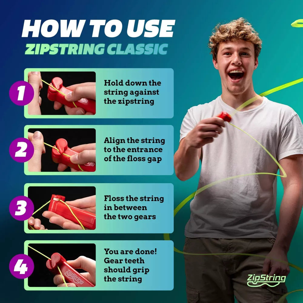 ZipString Rock'it Red