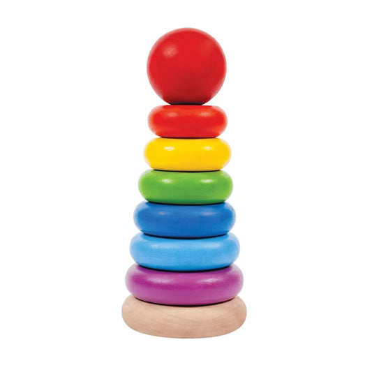 Rainbow Stacking Ring by PlanToys
